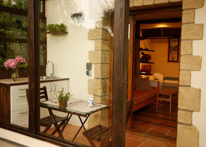 2 Habit, Sala, Terraza, Jardin, Parking Gratis Lägenhet Zumaia