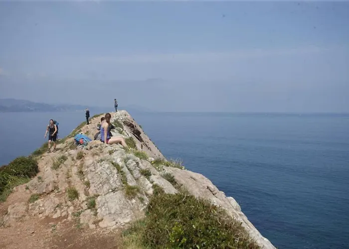 Apartamento 2 Habit, Sala, Terraza, Jardin, Parking Gratis Zumaia